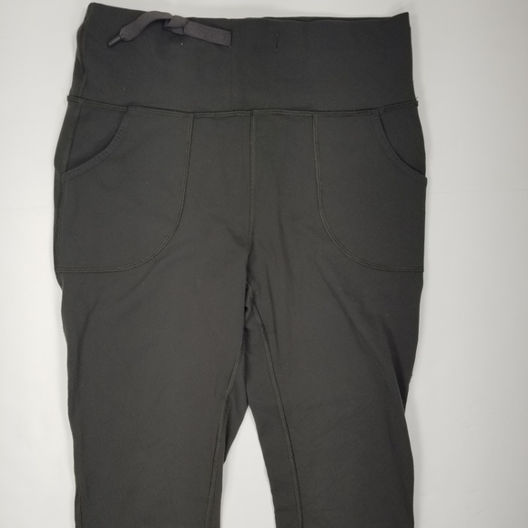 Lululemon Slim Straight Leggings Sz 8 Green - Picture 2 of 6